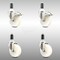 Service Caster 4 Inch 316SS Nylon Swivel 1-3/8 Inch Expanding Stem Caster Lock Brake SCC, 2PK SCC-SS316TTLEX20S414-NYS-2-S-2-138 - alternate 1
